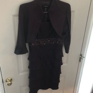 Cocktail dress with jacket